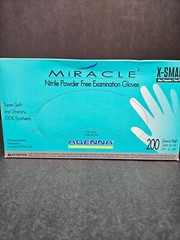 Adenna Miracle Nitrile Exam Gloves XS Powder Free 1200 Gloves