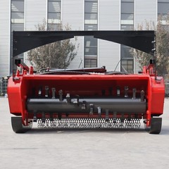 46in Skid Steer Attachment Heavy Duty Forestry Mulcher Brush Mower Fits Bobcat
