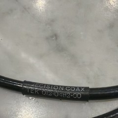 Tektronix 012-0482-00 BNC M to M Precision (1%) Coax Cable, 36 in. 50 Ohm