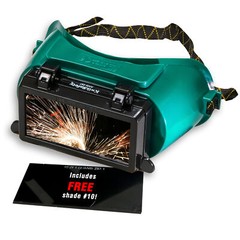 KwikSafety EAGLE EYES Welding Goggles ANSI Anti Fog Flip-Up #5 Lens + #10 Lens
