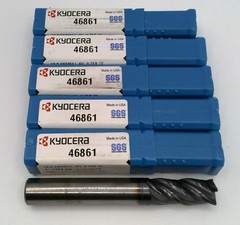 (5 pcs) SGS Z-Carb ZAP 46861 11.86mm (0.467″) 0.75R 4FL Carbide End Mill Ti-NAMI