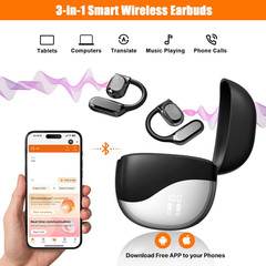 AI Translation Earbuds Real Time for Iphone and Android, 144 Language Translator