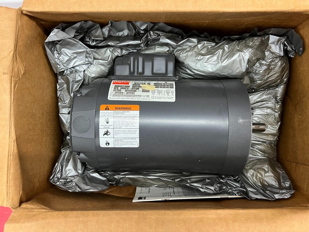 Dayton 9DFZ8,1/4 HP Motor 115/230V, 56C Frame, 1140 RPM,1PH, ⅝” Shaft