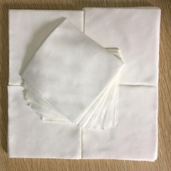 4″X4″ Cleanroom Soft Wipers Class 1-10000 Dust Free Cloth (Lot of 50 bags)