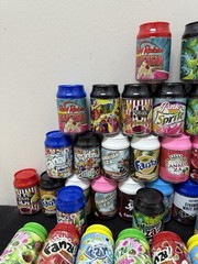 Exotic 3.5 jars / bottles ZA with Design Jars Smell Proof Packaging 50pk or 100