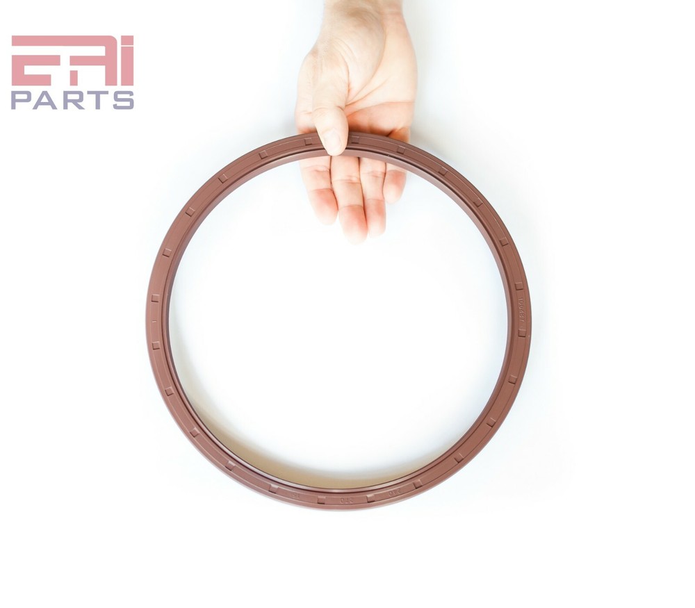 EAI 240x270x15mm FPM/FKM Oil Shaft Rotary Seal w/ Stainless Steel Spring Dbl Lip