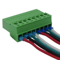 Jienk 2Set 8-Pin 300V 8A KF2EDGK 3.5mm Pitch Screw Terminal Block Pluggable C…