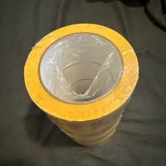 4 ROLLS OF OFFICIAL EBAY YELLOW BRANDED TAPE PACKING SHIPPING SUPPLIES