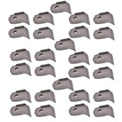27Pcs F0010-3 Replacement Denis Cimaf Type 3 Teeth Silver Steel for DAH Series