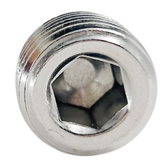 STAINLESS STEEL PLUG ALLEN HEAD 3/4″ NPT PIPE 2PCS,USA STOCK!!