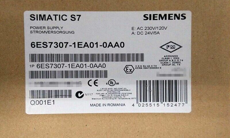 1PC high quality Siemens 6ES7 307-1EA01-0AA0 6ES7307-1EA01-0AA0 Fast delivery