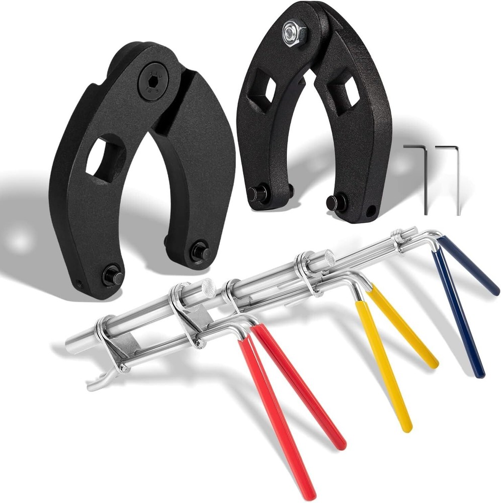 3-Pack Hydraulic Seal Installation Tools & Gland Nut Wrench Set for Easy Repairs