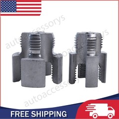2pcs Integrated Internal & External Pipe Threading-Tool,PVC Pipe Threader Kit