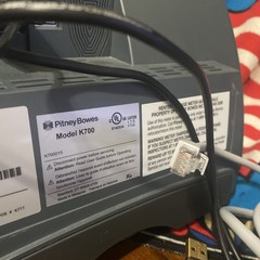 Pitney Bowes Mailstation 2 Small Office Series Digital Postage Scale K7M0