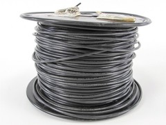 NOS 350ft Spool Superior Essex 14 AWG Single Conductor THHN 19 Strand Wire Black