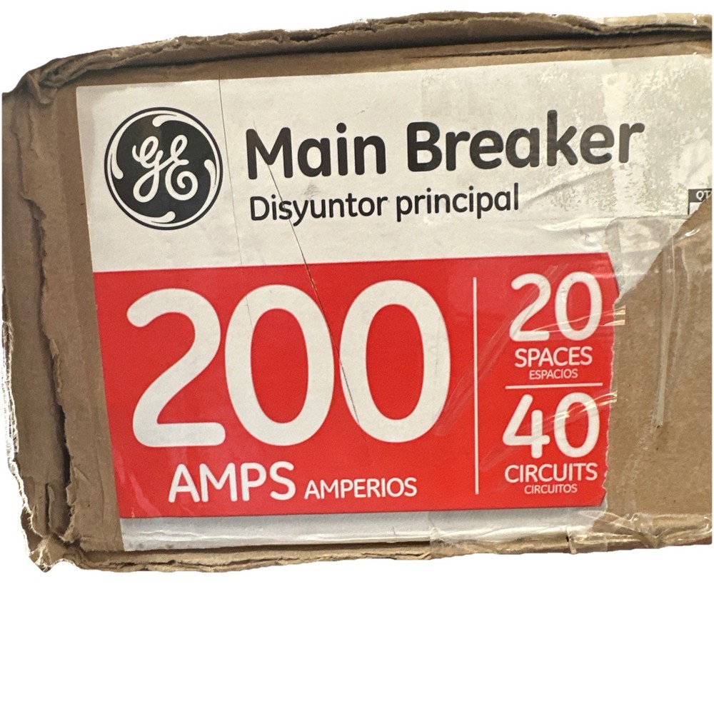 GE Outdoor 200 A 20/40 Main Breaker Load Center Contractor Kit TM2020RCUBK1