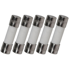5x T2AH250V, T2A 250V, T2 H250V, T2H250V cartridge CERAMIC fuse 5X20mm,Slow-blow