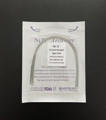 20Packs Dental Orthodontic Arcos Thermal Activated Niti Round Arch Wires Natural