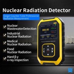 Portable Nuclear Radiation Detector GM Geiger Counter Tube X-Ray Dosimeter LCD