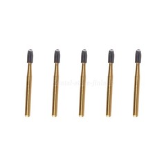 5 packs Dental Tungsten Carbide Burs Trimming & Finishing Egg Football FG 7406