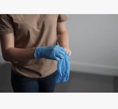 Lydus 4 Mil Latex Free Nitrile Textured Finger Exam Gloves -large (Box of 100)