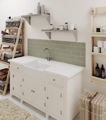 10 in. x 24 in. Stainless Steel Wall Shelf
