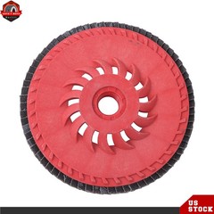 10 Pieces 4-1/2Inch × 7/8Inch 80 Grit T29 Ceramic Flap Sanding Disc 13300 RPM