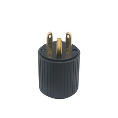 NEMA TT-30P 30A 125V RV Travel Trailer Power Plug 3-Prong Male Connector