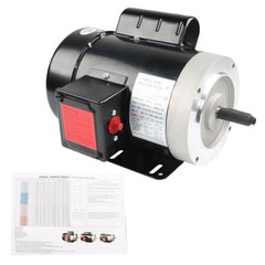 0.5 HP Electric Motor 56C Frame 1725 RPM 1 Phase TEFC 60Hz General Purpose