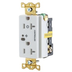 HUBBELL 5362RFC1W Duplex Receptacle, lot of 10