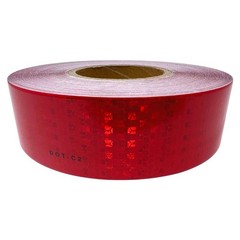 Conspicuity Tape DOT-C2 Approved Reflective Trailer Red 2”x150’ -1 Roll