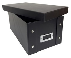 1 CheckOutStore Black Blu-ray Cases Storage Box (Holds 25 Cases) **1-3 DAYS