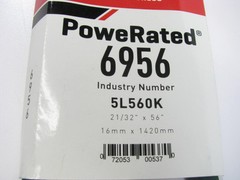 Gates 6956 Power Equipment Accessory Drive Belt – 5/8″ X 56″