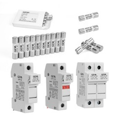 GEYA Solar PV 10PCS Fuse DC1000V Protection 6/10/12/15/20/25/30Amp 10*38mm 20kA
