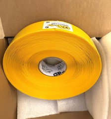 Mighty Line® Deluxe Safety Tape – 2″ x 100′ YELLOW Free Shipping