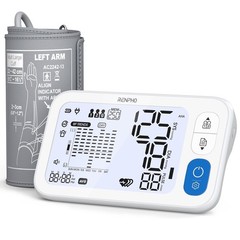 RENPHO LCD Blood Pressure Monitor Wrist Voice Broadcast Heart Rate Machine US
