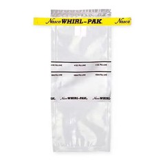 Whirl-Pak B01062 Sampling Bag, Write-On, 4 Oz., Pk500