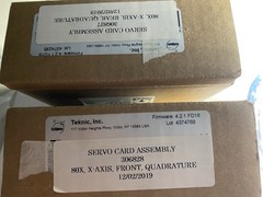 Omax 305529-52 Servo Cable Kit & Servo Boards 306828 and 306827 Unused