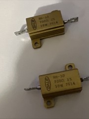 Dale RH-10 Wirewound Power Resistor 700 Ohms 10 Watts 3% tolerance New Lot 2