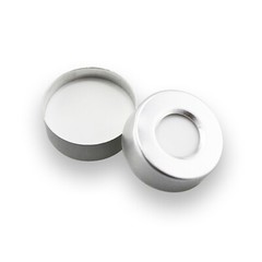Simpure 5000pcs 20mm Crimp Top Caps Aluminum Crimp Seal for 10ml 20ml HPLC Vials