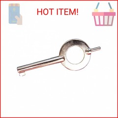 Rothco Standard Handcuff Key, Nickel Plated