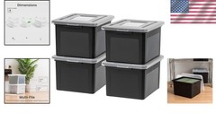 Compact File Storage Solution with 20 Pounds Capacity for Home and Office
