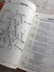 Ford 4 Cylinder 1953/64 Tractor Loader Parts Catalog Manual
