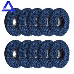 10 Pack 4.5”x7/8″ Poly Strip Disc Wheel Paint Rust Removal Clean Angle Grinder