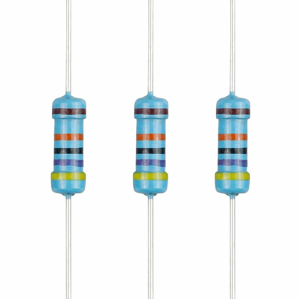 10pcs 470k ohm 1/4 Watts Metal Film Resistors 1% Tolerance Shipped USA