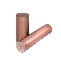 Copper Round Solid Rod Bar 12mm – 55mm Diameter 100 150 200 250 300mm Length