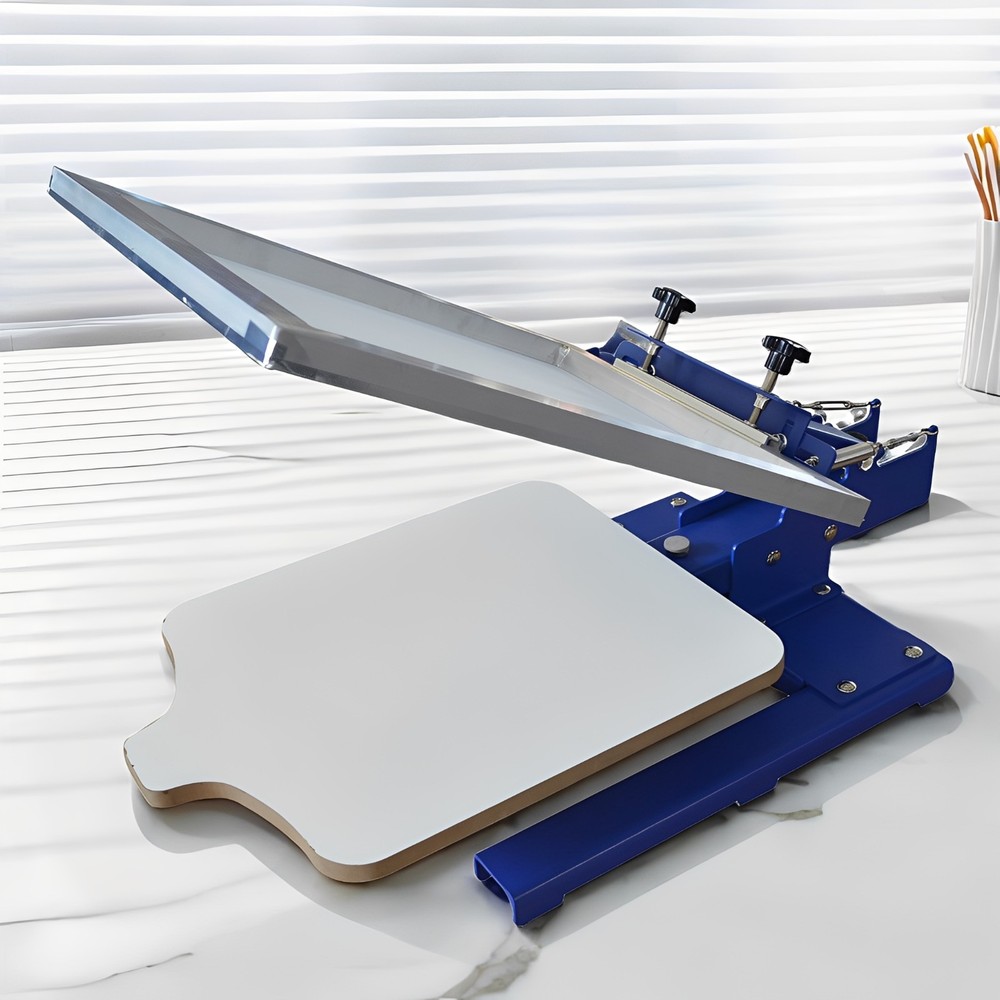 Tilting One Color Screen Printing Machine w/Adjust Pallet 18×22”Screen Printer