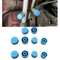 10 Pack Car A/C Valve Caps Replacement Leakproof R134A Valve Core Screw Caps …