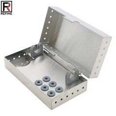 Refine Dental Metal Disinfection Box Autoclavable at 135℃ Ultrasonic Scaler