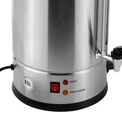 Commercial Stainless Steel 25L/6.6gal Coffee Urn Home Coffee Maker Hot Water Urn